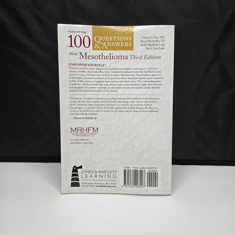 100 Questions & Answers About Mesothelioma 3rd Edition Medical Guide